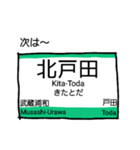 埼京線りんかい線（個別スタンプ：7）