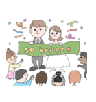 Shuhei＆Manami Happy Wedding！！（個別スタンプ：4）