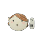 女子のふきだしスタンプ2（個別スタンプ：32）