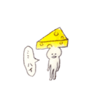 チーズの妖精スタンプ（個別スタンプ：4）