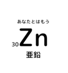 便利な元素記号スタンプ（個別スタンプ：19）