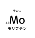 便利な元素記号スタンプ（個別スタンプ：24）