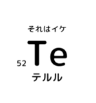 便利な元素記号スタンプ（個別スタンプ：27）