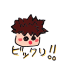 爆発頭くん（個別スタンプ：23）