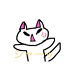 キュートで可愛い猫の日常スタンプฅ^•ﻌ•^（個別スタンプ：3）