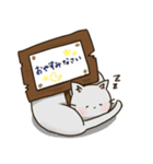 無表情看板ねこ（個別スタンプ：5）