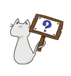 無表情看板ねこ（個別スタンプ：34）