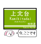 多摩の電車 今この駅だよ！タレミー（個別スタンプ：1）