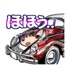 単車娘。(バイク擬人化)の痛車（個別スタンプ：33）