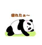 ぽちゃ可愛いパンダ☆癒したっぷり40set（個別スタンプ：21）