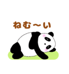 ぽちゃ可愛いパンダ☆癒したっぷり40set（個別スタンプ：40）