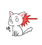 毎日もふもふ白猫こねこ（個別スタンプ：36）