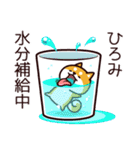 柴犬ひろみの夏（個別スタンプ：30）