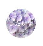 恋する紫陽花（個別スタンプ：12）
