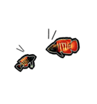 ダリオとベタととびは
ぜの熱帯魚スタンプ（個別スタンプ：4）