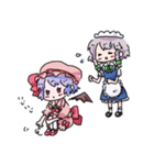 東方Projectスタンプ3(レミリア＆咲夜)（個別スタンプ：6）