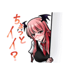 東方Project 小悪魔スタンプ（個別スタンプ：14）