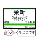 都電 荒川線 今この駅だよ！タレミー（個別スタンプ：15）