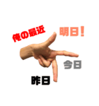 手の表現（個別スタンプ：11）