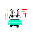 PANDA+ rabbit= FENTOのライフスタイル（個別スタンプ：7）