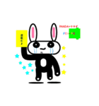 PANDA+ rabbit= FENTOのライフスタイル（個別スタンプ：12）