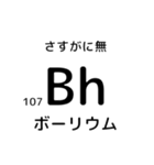 便利な元素記号スタンプ2（個別スタンプ：35）