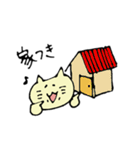 えくぼねこ（個別スタンプ：15）