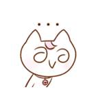赤ちゃん猫 チェリミュウ (韓国語)（個別スタンプ：21）