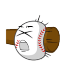 応援する野球のボール（個別スタンプ：6）