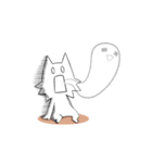 白いオオカミ [Animated]（個別スタンプ：14）