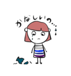 日本語を話す女の子（個別スタンプ：6）