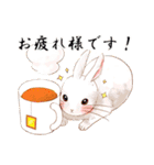 Lovely rabbit sticker！4（個別スタンプ：5）