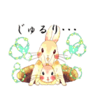Lovely rabbit sticker！4（個別スタンプ：8）