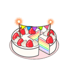 9月16日～9月30日のお誕生日ケーキ（個別スタンプ：8）