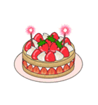 10月1日～10月16日のお誕生日ケーキ（個別スタンプ：7）