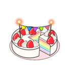 10月17日～10月31日のお誕生日ケーキ（個別スタンプ：2）