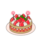11月1日～11月16日のお誕生日ケーキ（個別スタンプ：7）