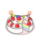 11月17日～11月30日のお誕生日ケーキ（個別スタンプ：2）