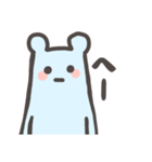 あおいろのくま（個別スタンプ：26）