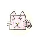 ◽︎しかくねこ◽︎（個別スタンプ：2）