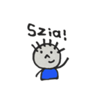 ハンガリーの少年（個別スタンプ：1）