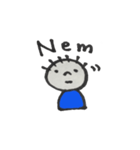 ハンガリーの少年（個別スタンプ：5）