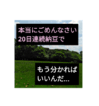 爆笑！謝罪の王様4（個別スタンプ：1）