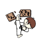 つんくんの場合 空手の道へん（個別スタンプ：21）