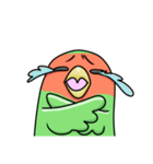 コザクラインコちゃん（個別スタンプ：2）