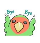 コザクラインコちゃん（個別スタンプ：14）