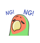コザクラインコちゃん（個別スタンプ：15）