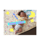あかりちゃんの毎日の表情（個別スタンプ：1）