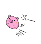 ぶーとんとん（個別スタンプ：4）