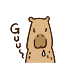 毎日使えるカピバラスタンプ（個別スタンプ：16）